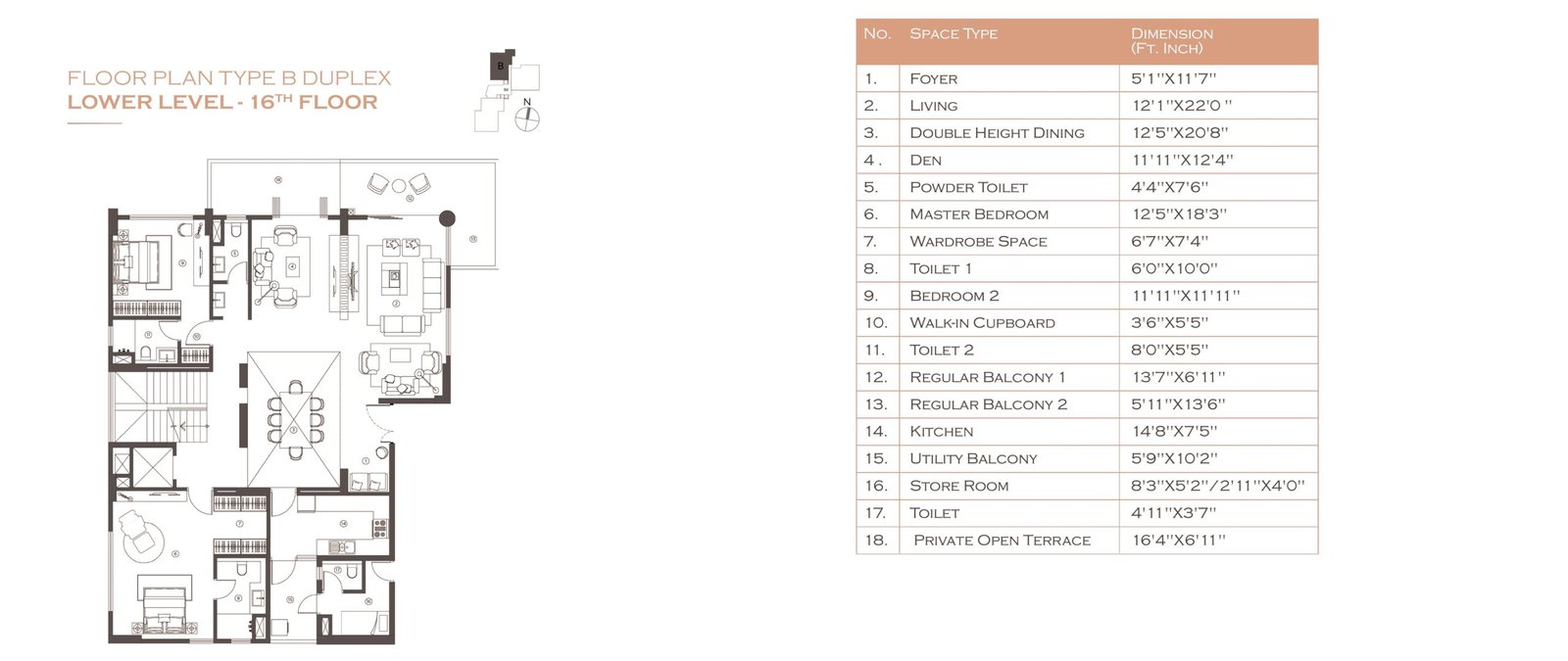 FloorPlan_B_Duplex_Lower_16F