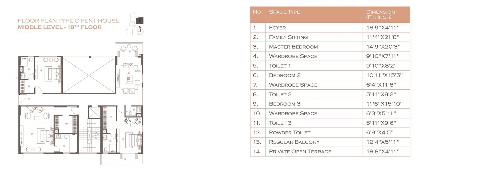 FloorPlan_C_Penthouse_Middle_18F
