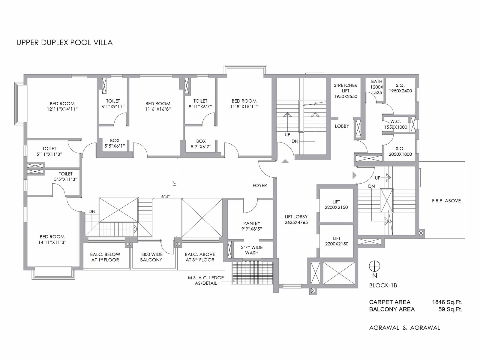 UPPER DUPLEX POOL VILLA